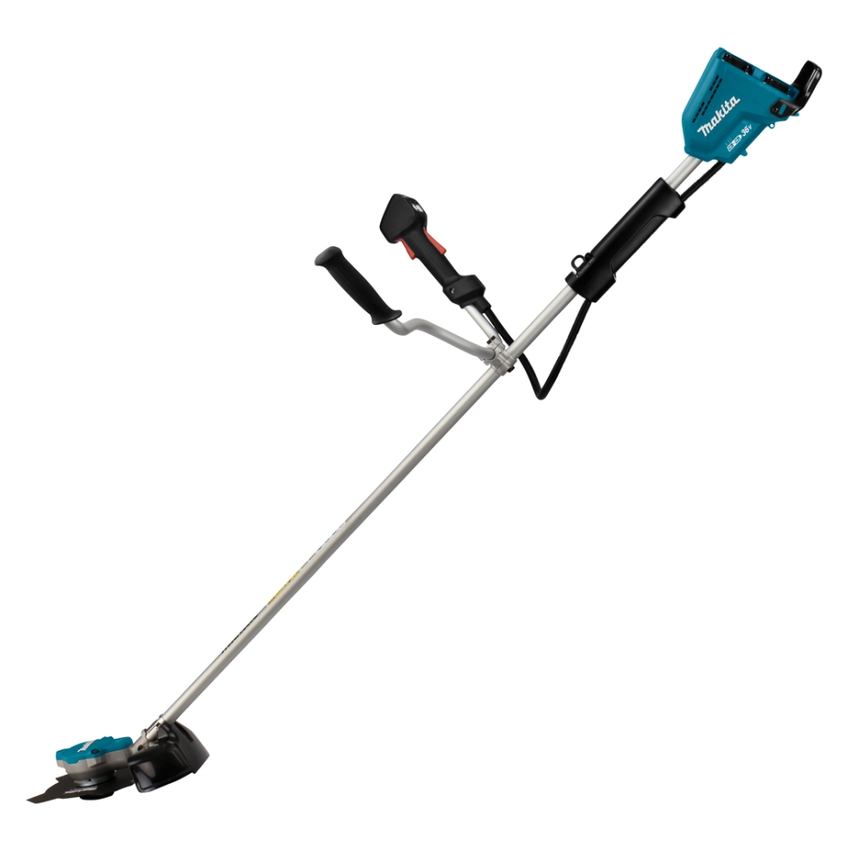 Makita DUR368AZ Trimmer a batteria U-Grip 2 x 18 Volt senza batterie e caricabatterie