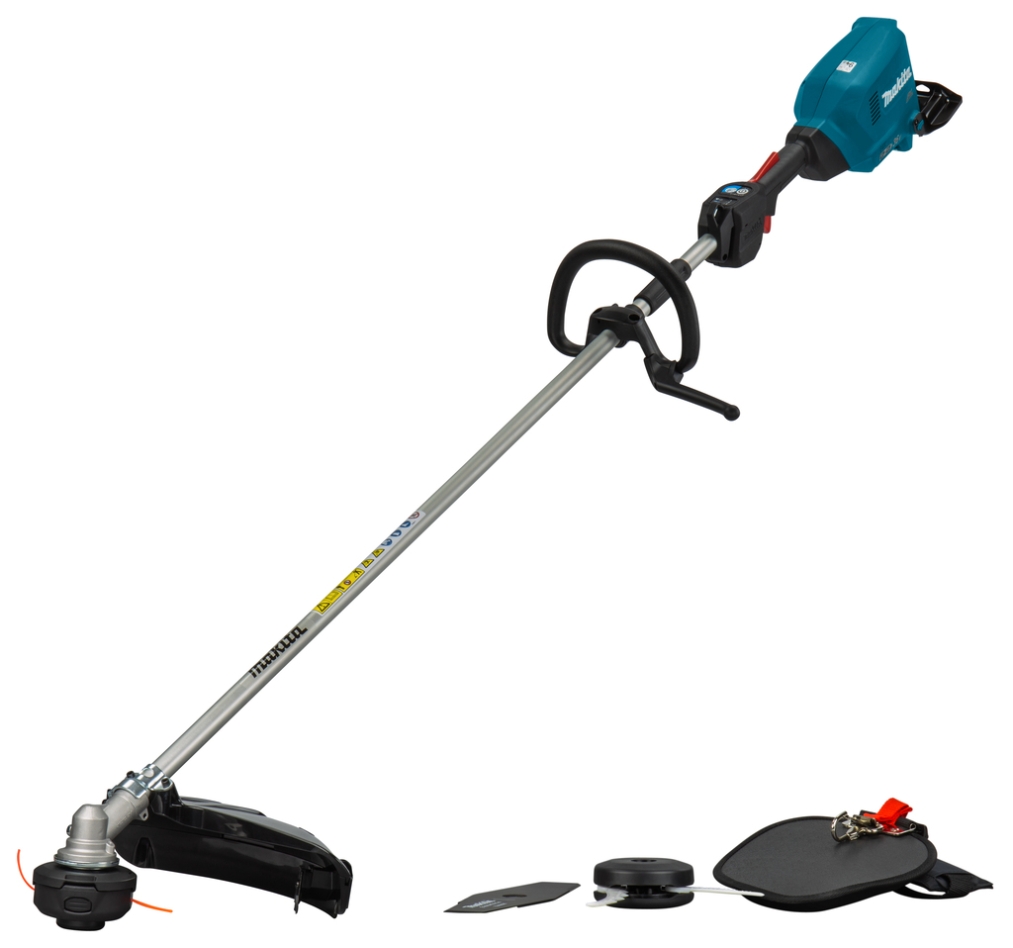 Makita DUR369LZ Accu Trimmer con impugnatura a D 2 x 18 volt senza batterie e caricabatterie