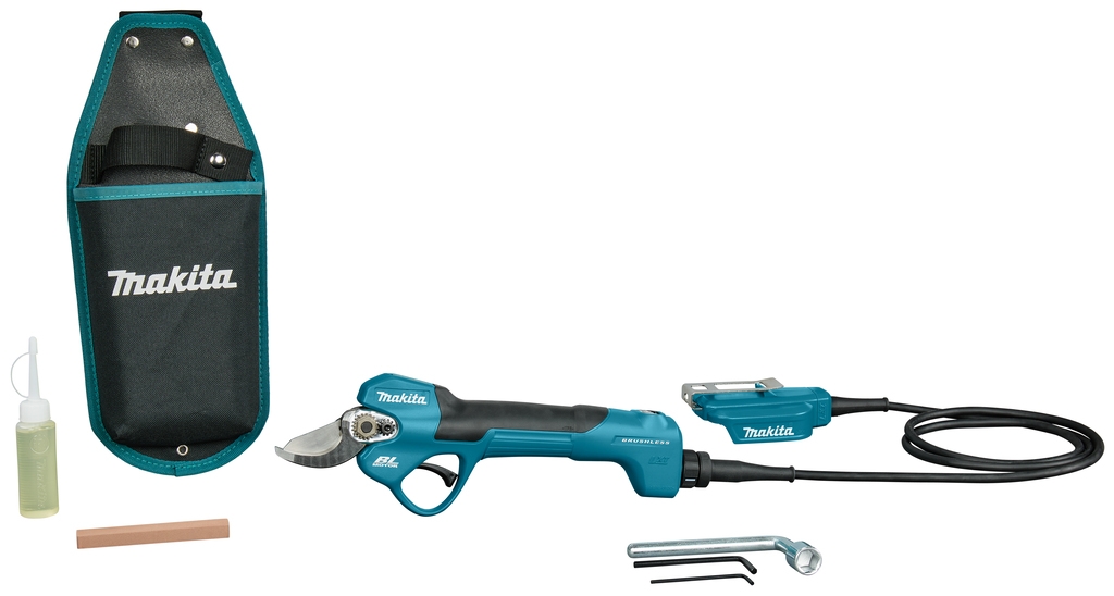 Makita DUP180Z Forbici per potatura Accu 18V senza batterie e caricabatterie + 5 anni di garanzia del rivenditore