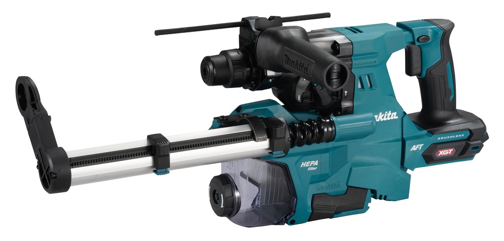 Makita HR011GZ03 Martello combinato XGT 40 V Max senza batterie e caricabatterie, con aspirazione della polvere in Mbox
