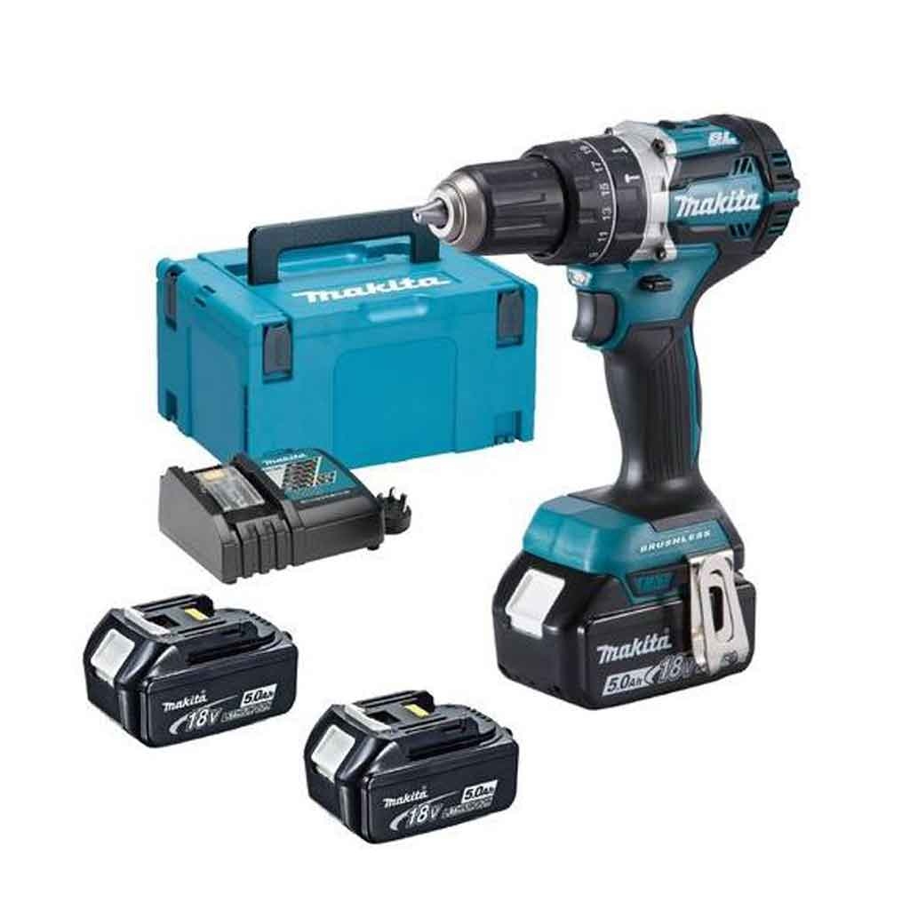 Makita DHP484RT3J Trapano a batteria 18V 5,0 AH Li-ion + 3a batteria