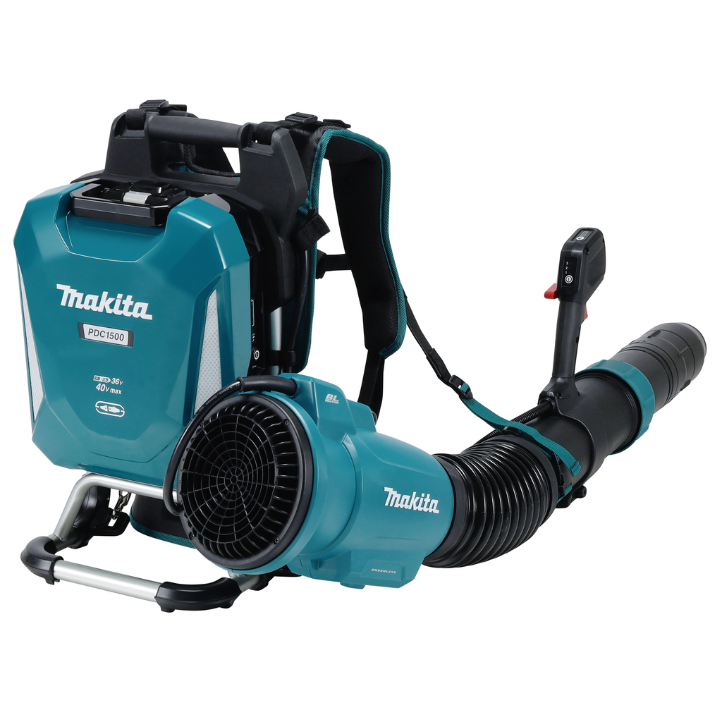 Makita UB004CZNL1 ConnectX Soffiatore a zaino 36 V con batteria PDC1500 Back
