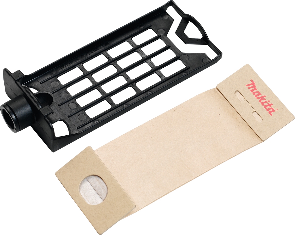 Makita Accessori 193294-5 Sacchetto per la polvere + supporto "carta" 9046/BO3700/BO4900V/BO6030