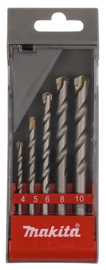 Makita Accessori D-05175 Set di punte "calcestruzzo" da 5 pezzi