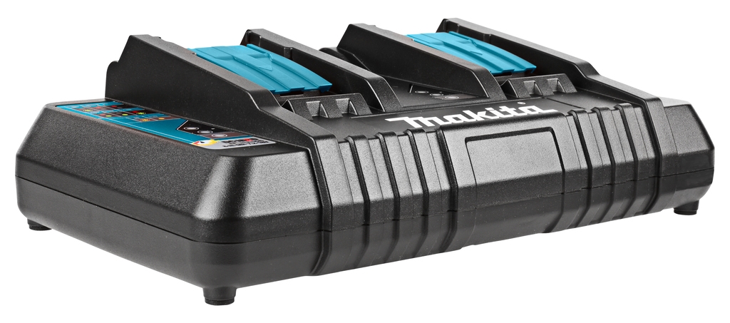 Makita Accessori 196933-6 Caricatore rapido doppio DC18RD 9,6-18 Volt Li-ion/Ni-MH