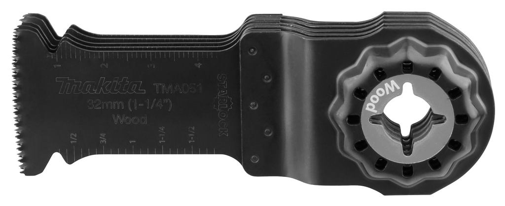 Makita Accessori B-64858-5 TMA051 Lama da taglio 32 x 50 mm Legno Per 5 pezzi
