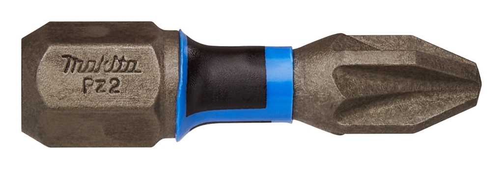 Makita Accessori E-03171 Punta per viti a percussione PZ2x25mm XTT Impact Premier Per 2 pezzi