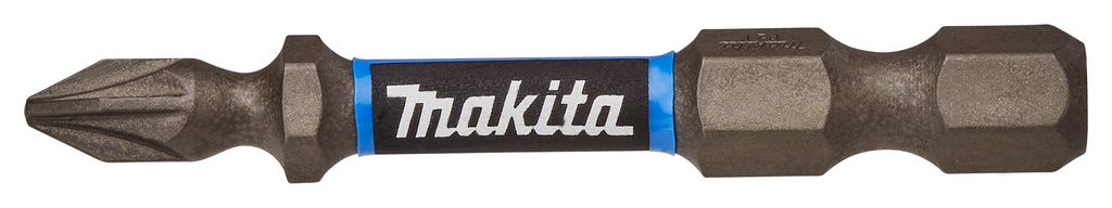 Makita Accessori E-03296 Punta per viti a percussione PZ1x50mm XTT Impact Premier Per 2 pezzi