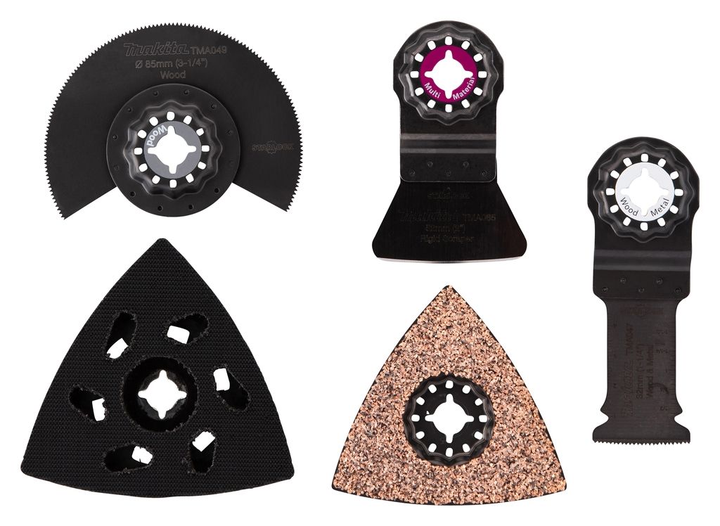 Makita Accessori E-16994 Kit di ristrutturazione multiutensile 5 pezzi