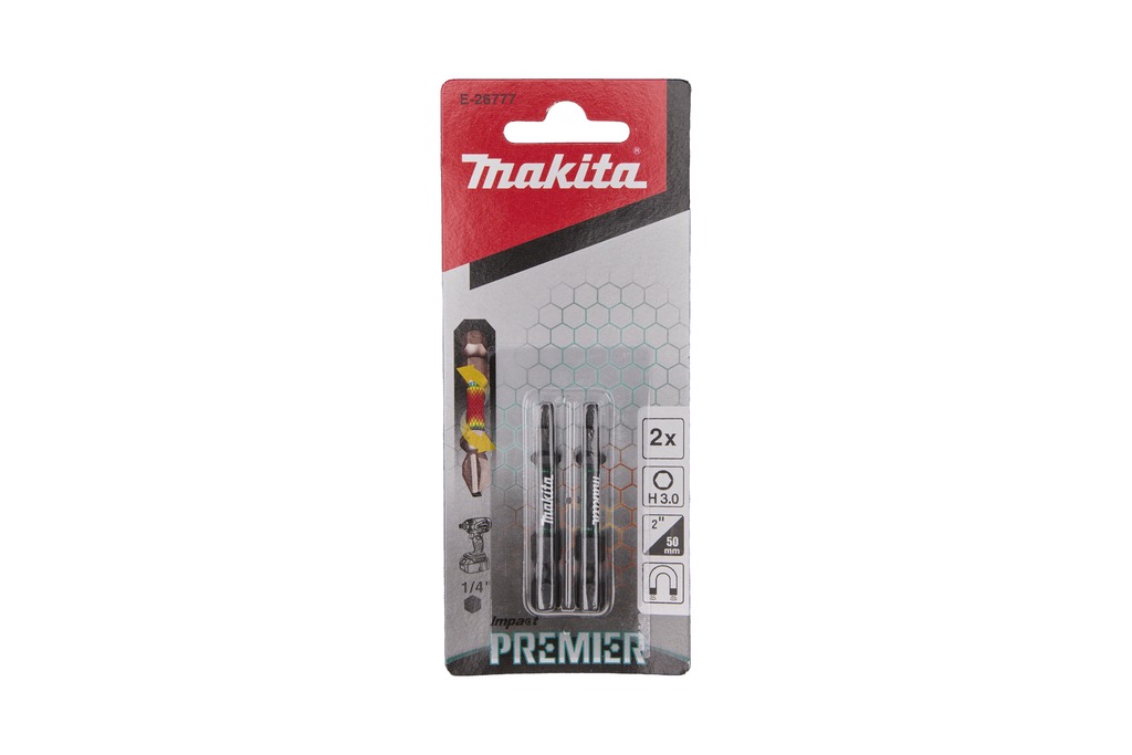 Makita Accessori E-26777 Impact Premier Bit per viti a percussione H3x50 mm 