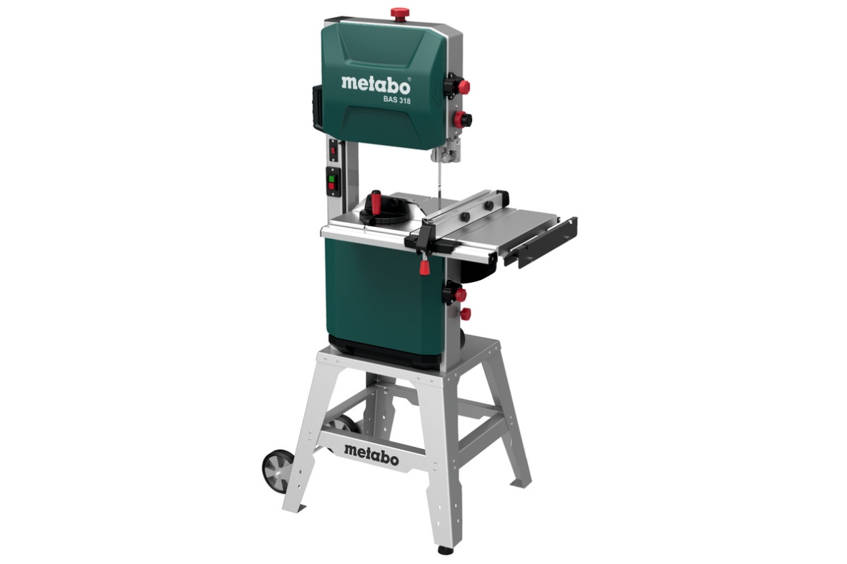 Metabo 619009000 BAS 318 Precision WNB Sega a nastro con supporto