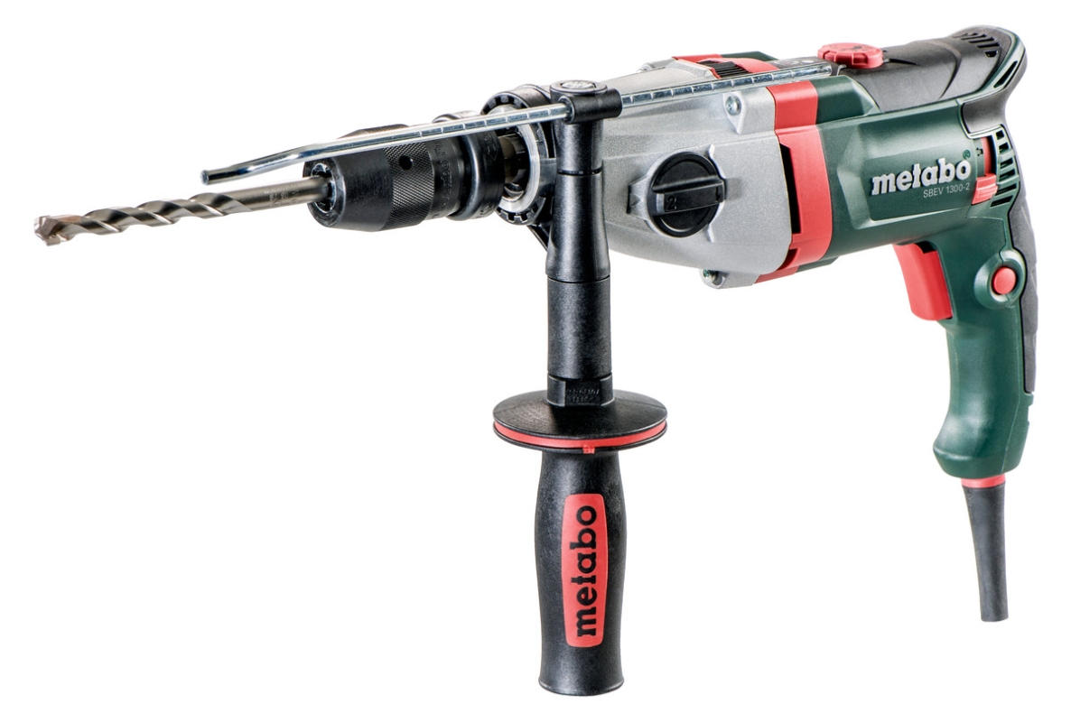 Metabo 600785500 SBEV 1300-2 Trapano a percussione 1300 Watt con mandrino a serraggio rapido Futuro Top