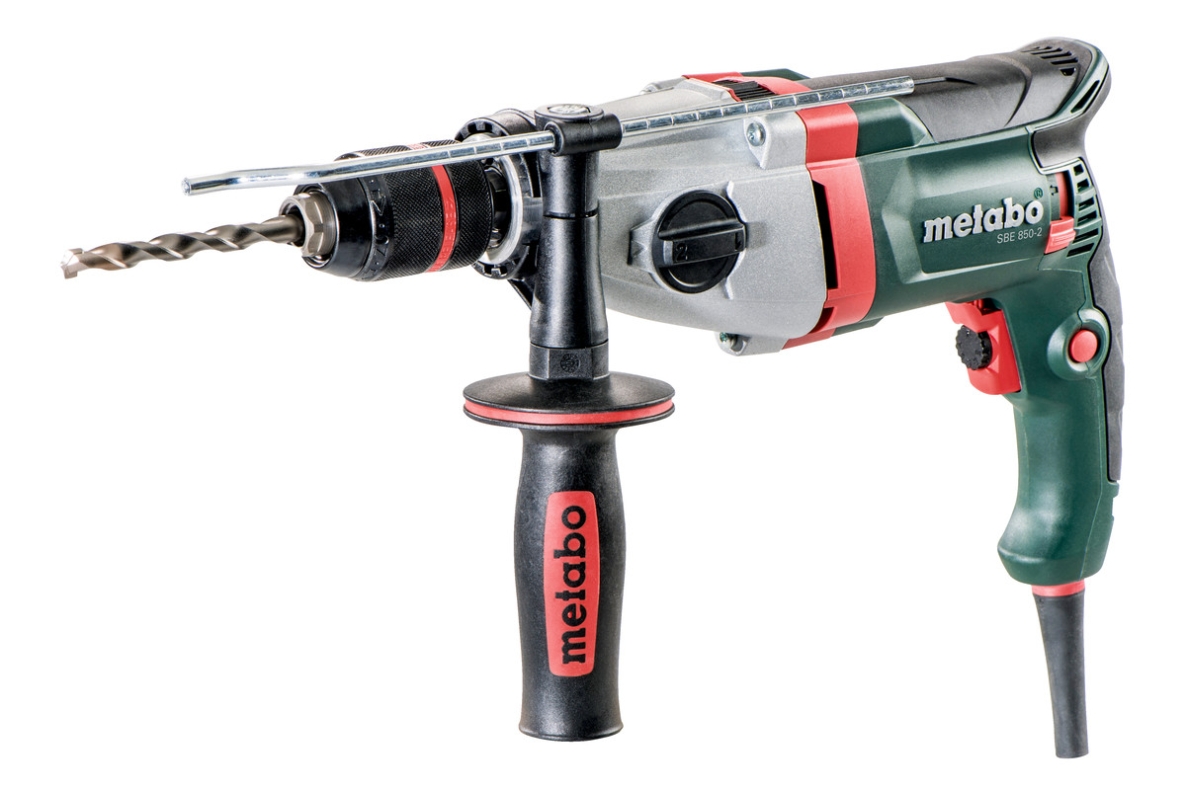 Metabo 600782500 SBE 850-2 Trapano a percussione 850 watt + custodia