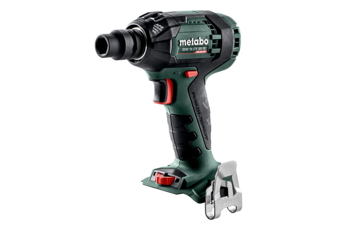Metabo 602395840 SSW18LTX 300 BL avvitatore a impulsi a batteria 18V senza batterie e caricabatterie in metabox