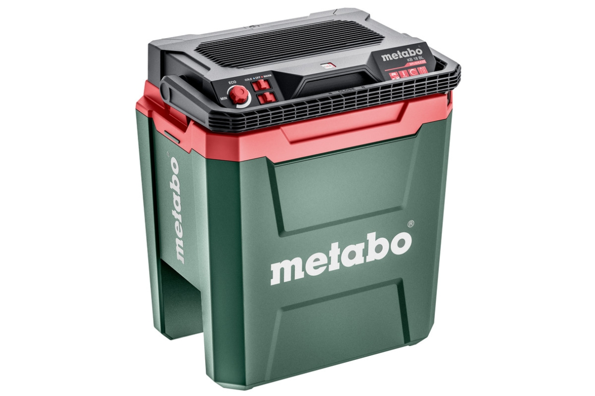 Metabo 600791850 Raffreddatore a batteria KB 18 BL con funzione di riscaldamento 18V senza batterie e caricabatterie in Metabox 600791850