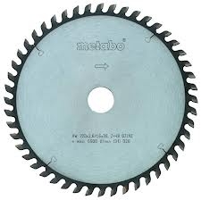 Metabo Accessori 628222000 Lama HM Precision Cut HW/CT 254X30, 60 WZ 5° neg.
