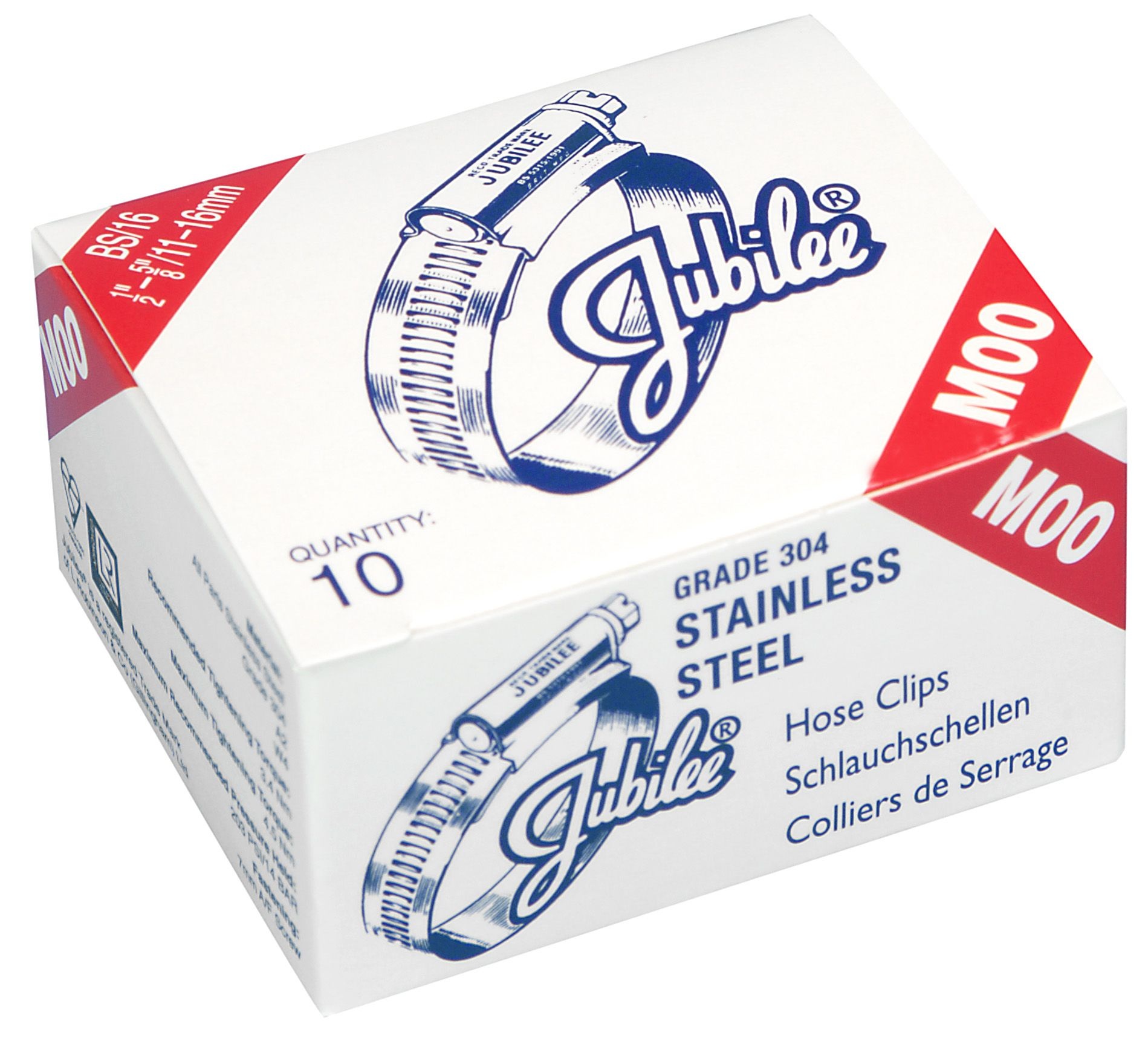 Metal Works 745721203 JUSS020 Fascetta stringitubo 9 in acciaio inox 13-20