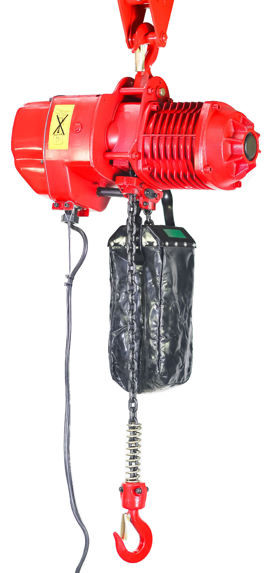 Metal Works 729840101 KT1006 Paranco elettrico industriale a catena da 1 tonnellata e 6 metri con gancio 400V