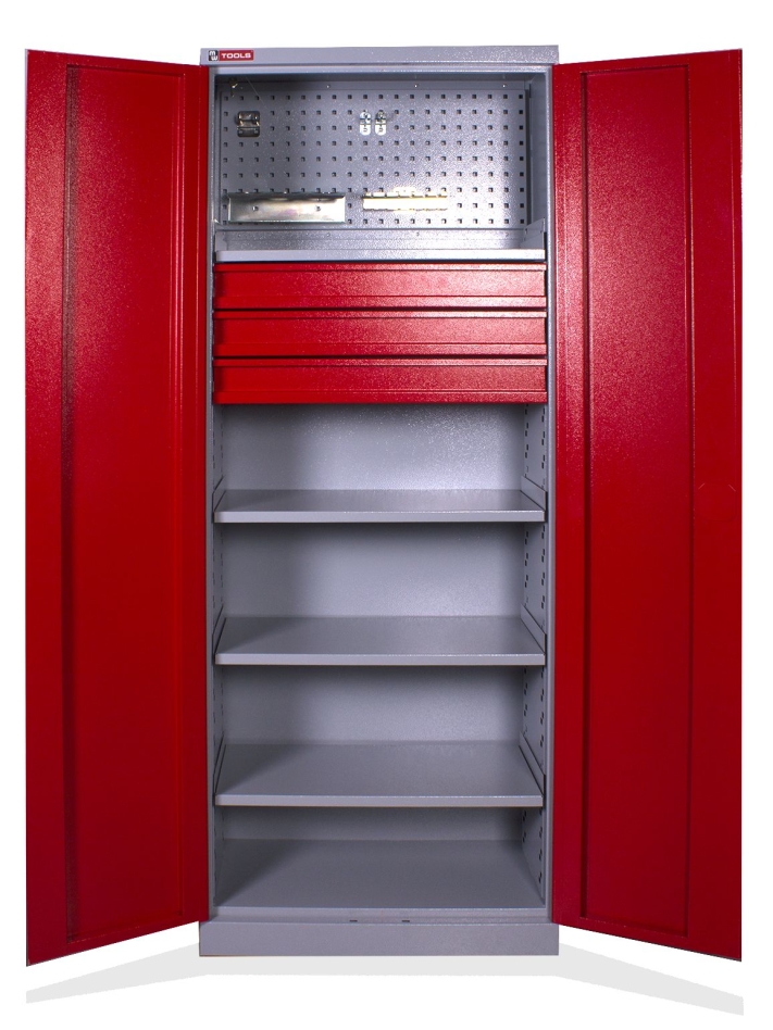 Metal Works 856001310 DEK7838L Armadio universale con ripiani e cassetti 1840x635x610 mm