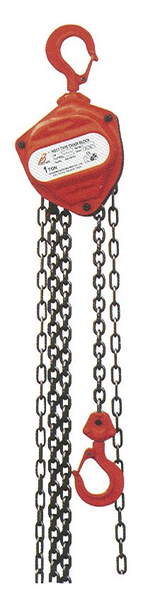 Metal Works 758581060 HNSJ1060 Paranco manuale a catena 1 tonnellata 6 metri