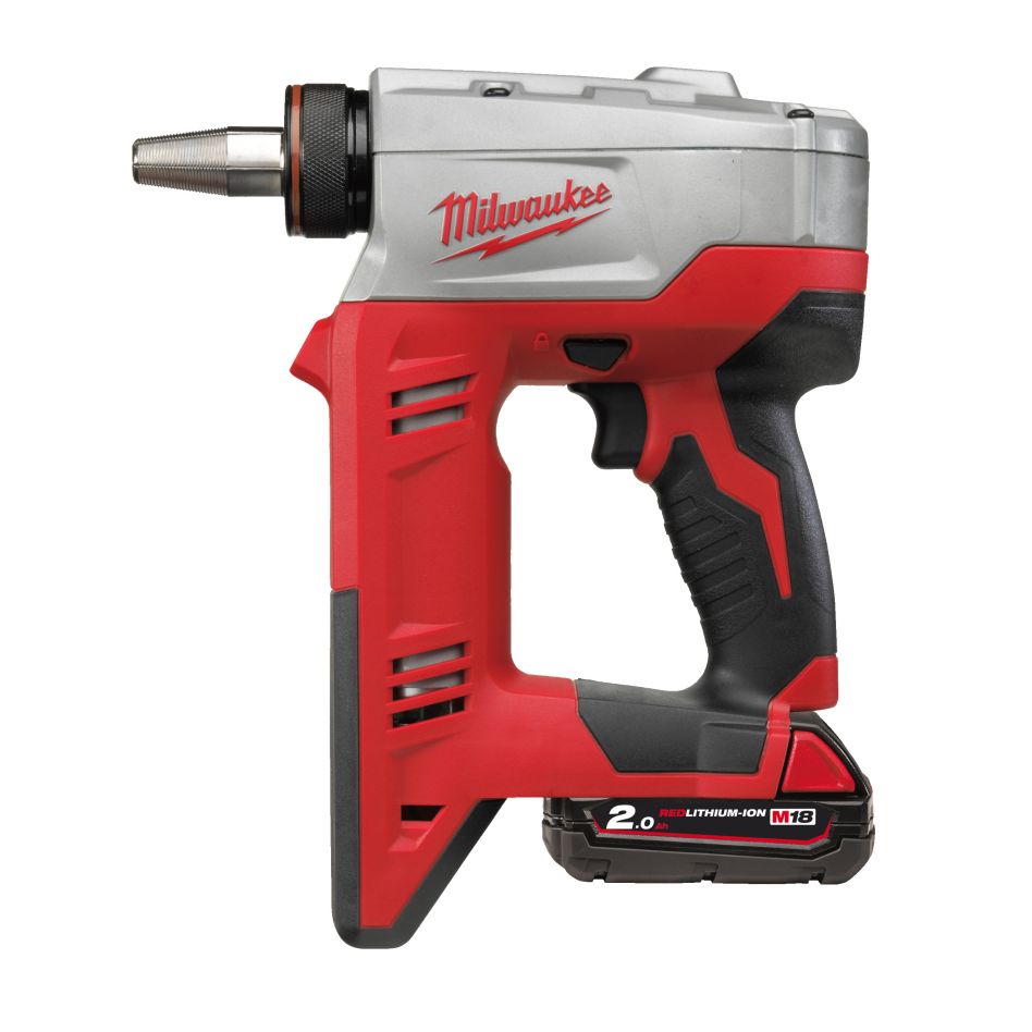 Milwaukee 4933441774 HD18 PXP-H10202C utensile di espansione 2x 18V 2.0Ah batteria e caricabatterie in valigetta