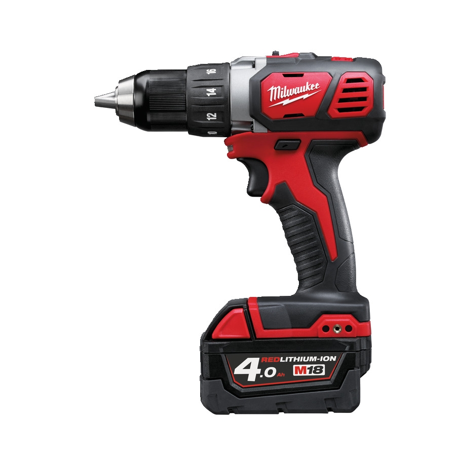 Milwaukee 4933443565 Trapano compatto a batteria M18 BDD-402C 18V 4,0Ah Li-Ion