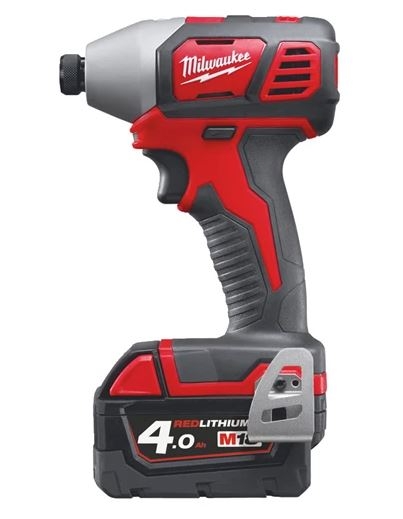 Milwaukee 4933443580 M18 BID-402C Fuel 1/4" Hex Compact Impact Screwdriver 18V 4,0Ah Redli-ion