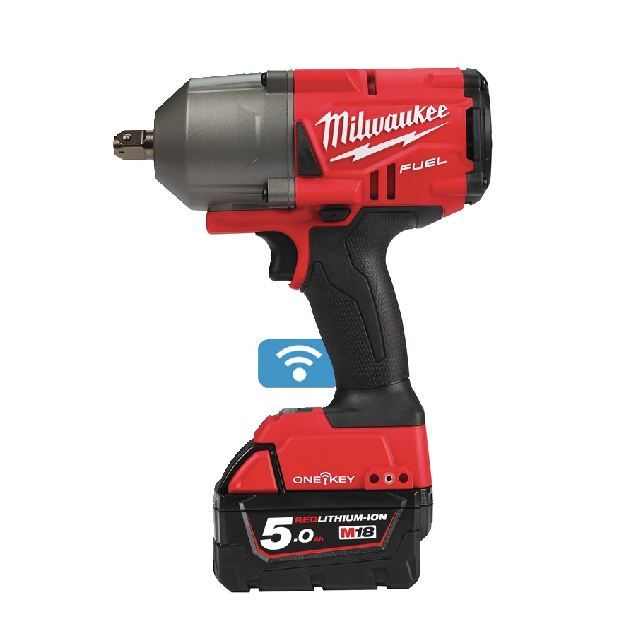 Milwaukee 4933459725 M18 OneFHIWP12-502X Avvitatore a impulsi con batteria a combustibile da 1/2" 18V 5,0Ah Li-Ion