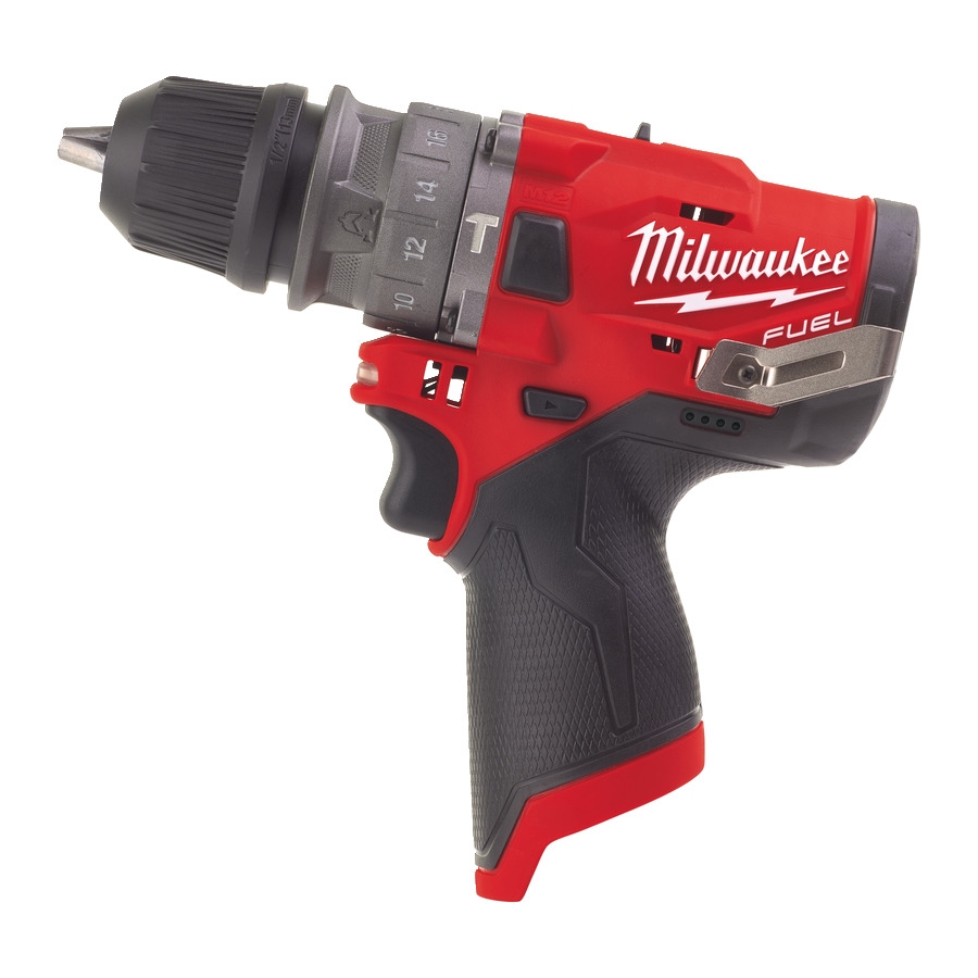 Milwaukee 4933464135 Trapano M12 FPDX-0 Accu Compact 12V senza batterie e caricabatterie