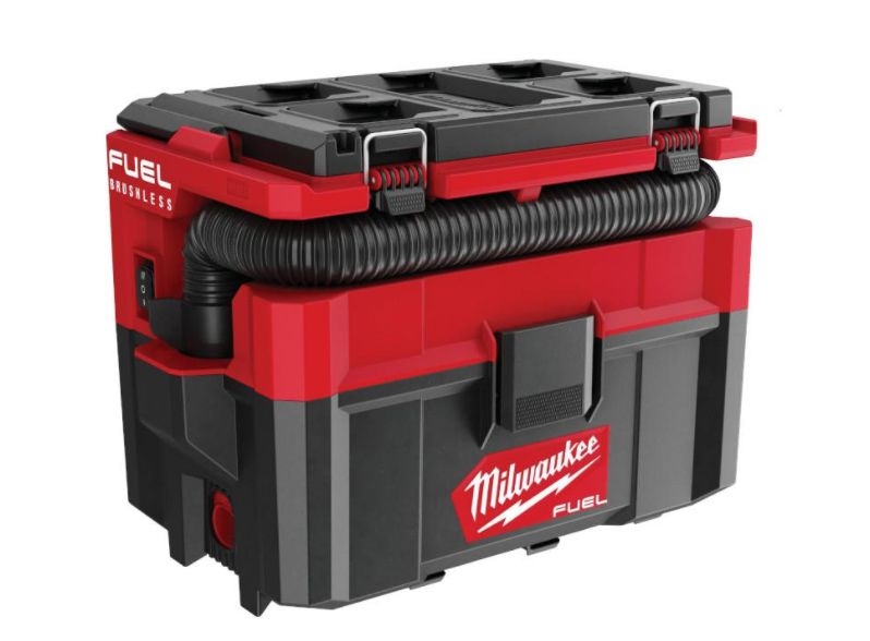 Milwaukee 4933478187 M18 FPOVCL-0 PackOut Aspiratore a umido e a secco 18V senza batteria e caricabatterie