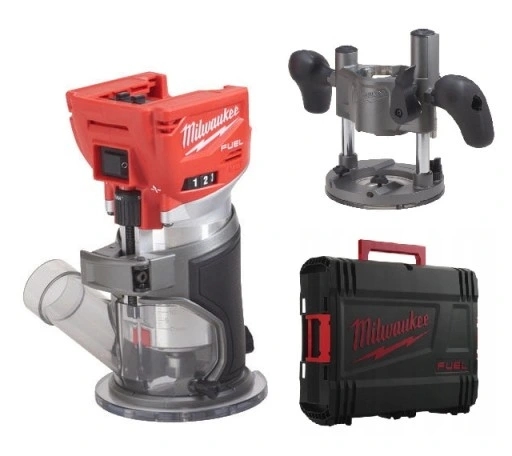 Milwaukee 4933479073 M18 FTR8-0X Fresatrice per bordi 18V senza batterie e caricabatterie