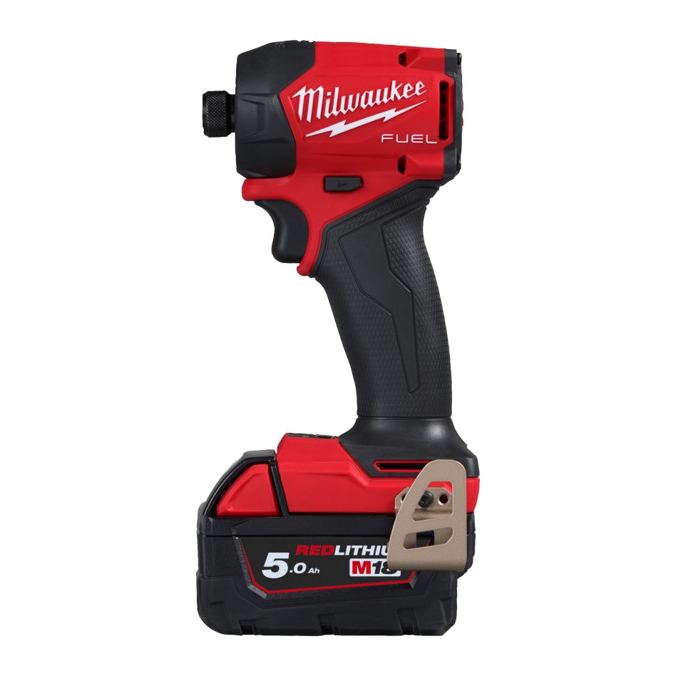 Milwaukee 4933498912 M18 FUEL&trade; SURGE &frac14;&Prime; Avvitatore a percussione idraulico esagonale Gen 2 2x 18V 5.0Ah batteria e caricatore in HD Box