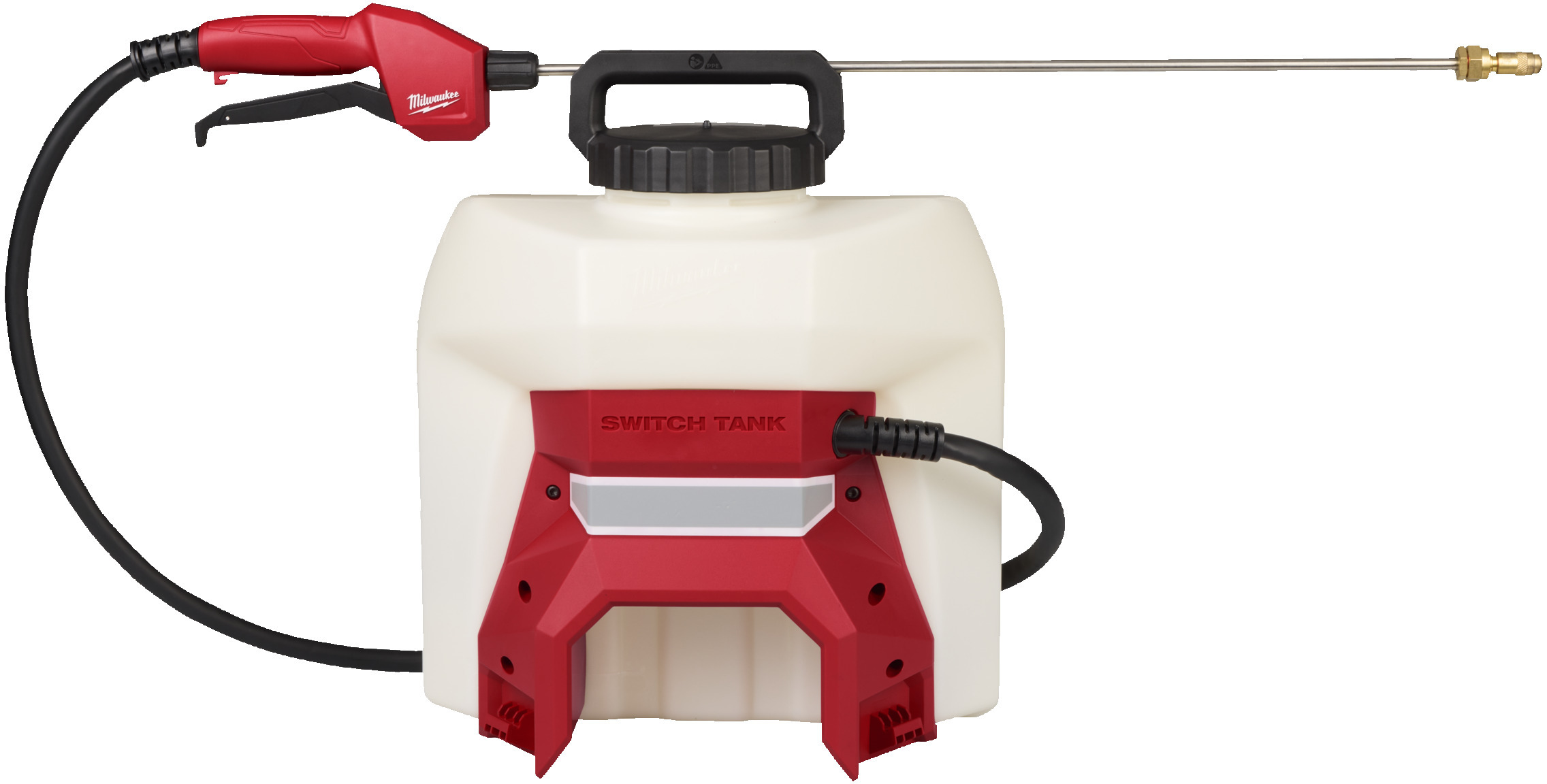 Milwaukee 4933498964 M18 BBPFP2-CST Serbatoio di commutazione Gen2 15L con pistola a spruzzo per applicazioni chimiche