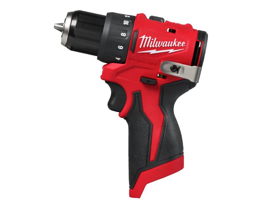 Milwaukee 4933499683 M12 BLDDRC-0 Trapano avvitatore compatto 12V senza batterie e caricabatterie