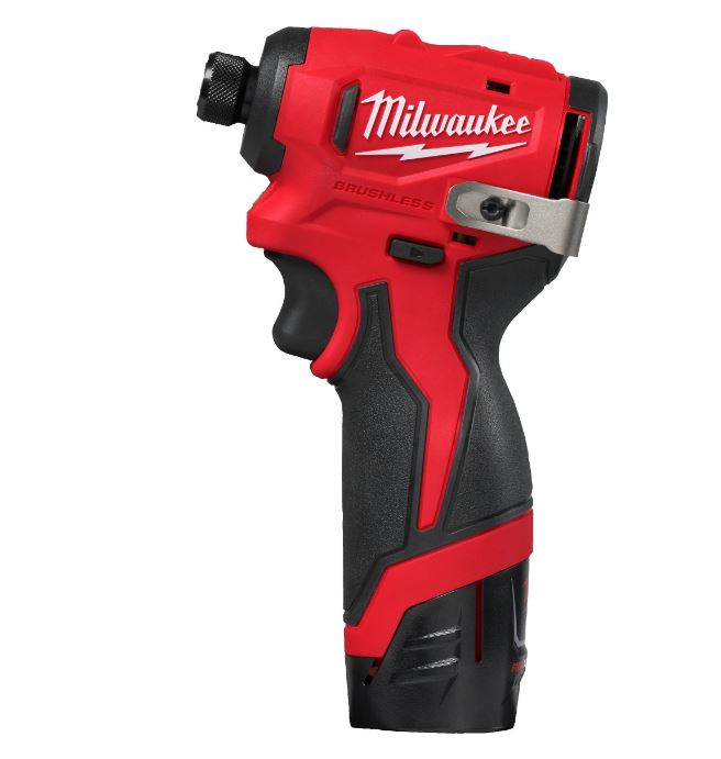Milwaukee 4933499690 M12 BLIDRC-202C Avvitatore a impulsi Accu 12V 2,0Ah Li-Ion