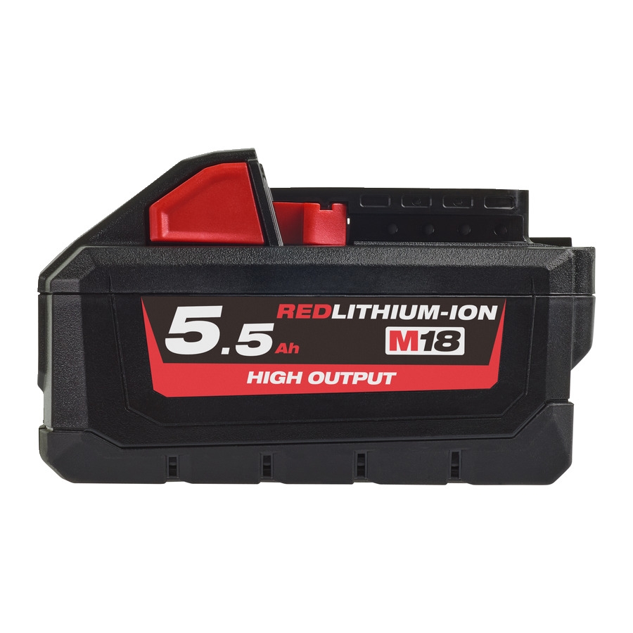 Milwaukee Accessori 4932464712 Batteria M18 HB5.5 ad alta potenza 18V 5,5Ah