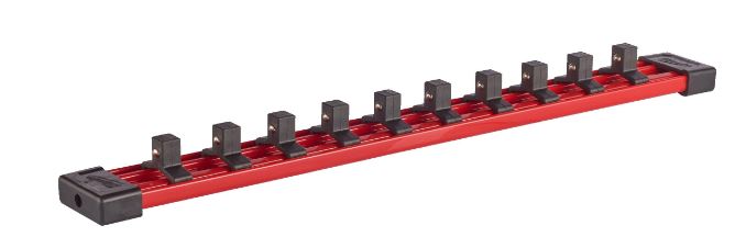 Milwaukee Accessori 4932480446 Guide intercambiabili flessibili e 10 clip ¼″, ⅜″ e ½″ tappi di azionamento 350 mm
