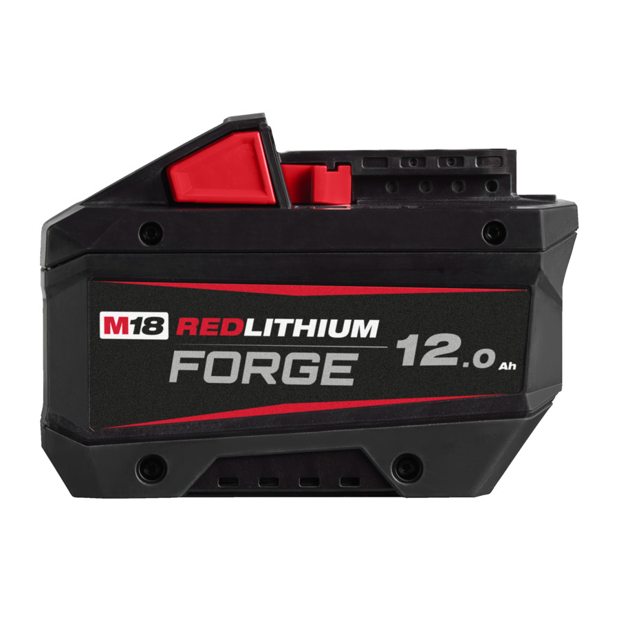 Milwaukee Accessori 4932492651 Batteria M18 Redlithium Forge 18V 12,0 Ah