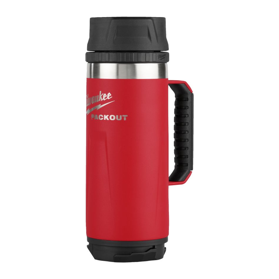 Milwaukee Accessori 4932493471 PACKOUT 532 ml tazza con tappo rosso