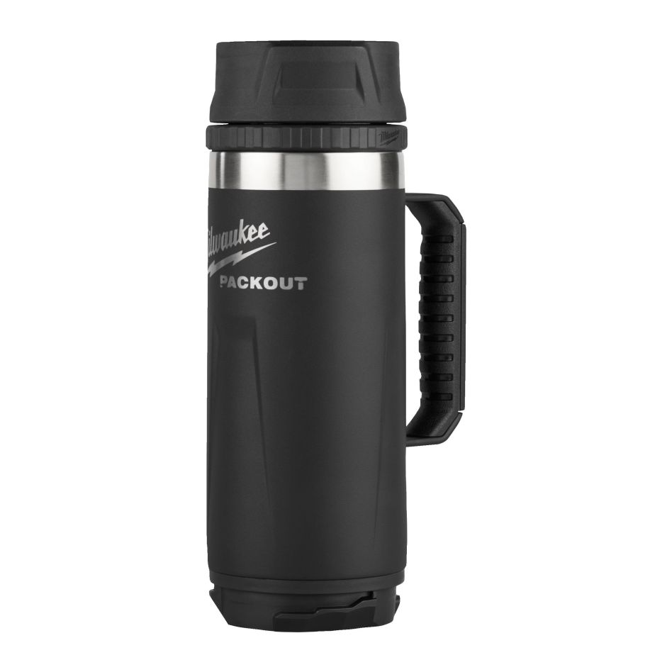 Milwaukee Accessori 4932493472 PACKOUT Tazza da 532 ml con tappo nero