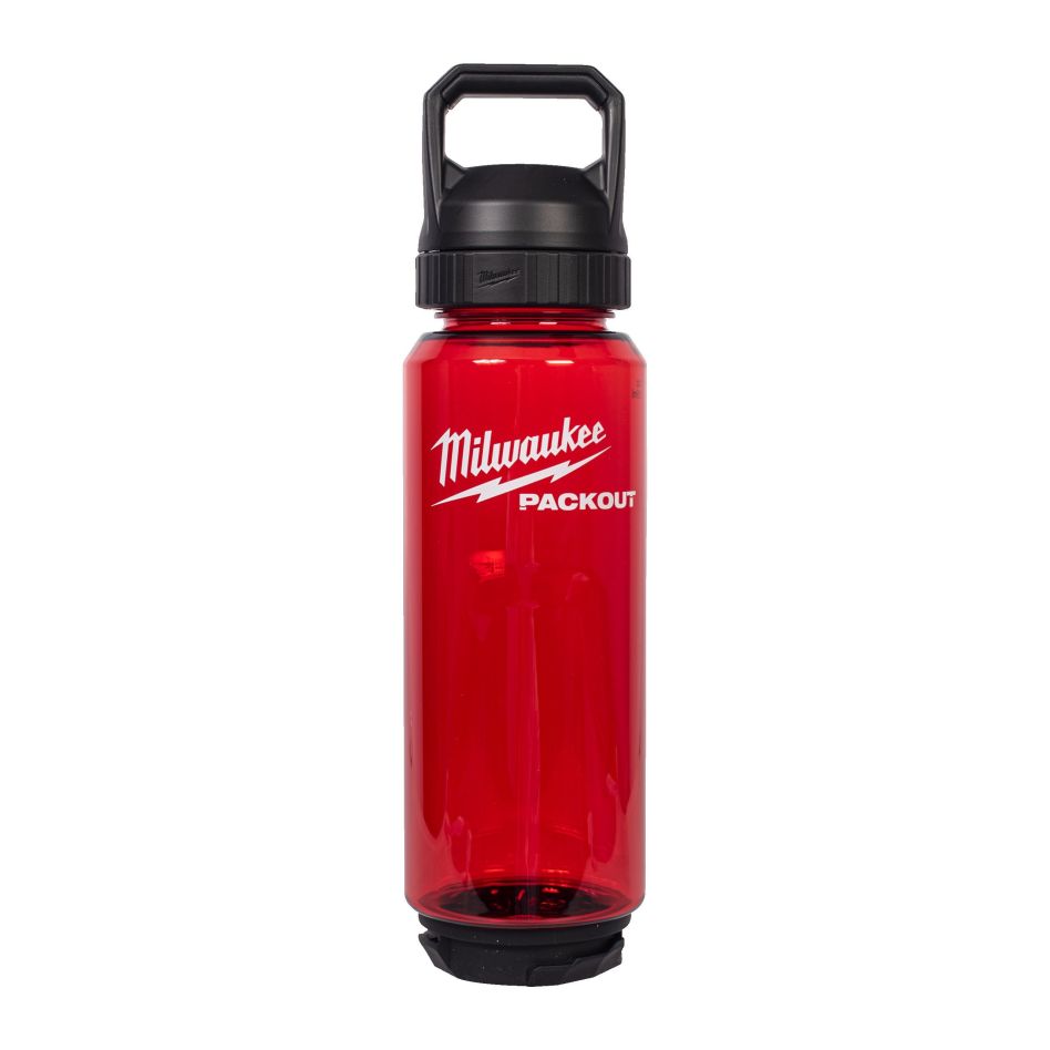 Milwaukee Accessori 4932498637 PACKOUT 1005 ml Bottiglia di plastica con tappo rosso
