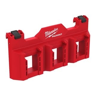 Milwaukee Accessori 4932498645 Portabatterie PACKOUT per M18 montato lateralmente