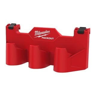 Milwaukee Accessori 4932498646 PACKOUT portabatterie M12 montato lateralmente