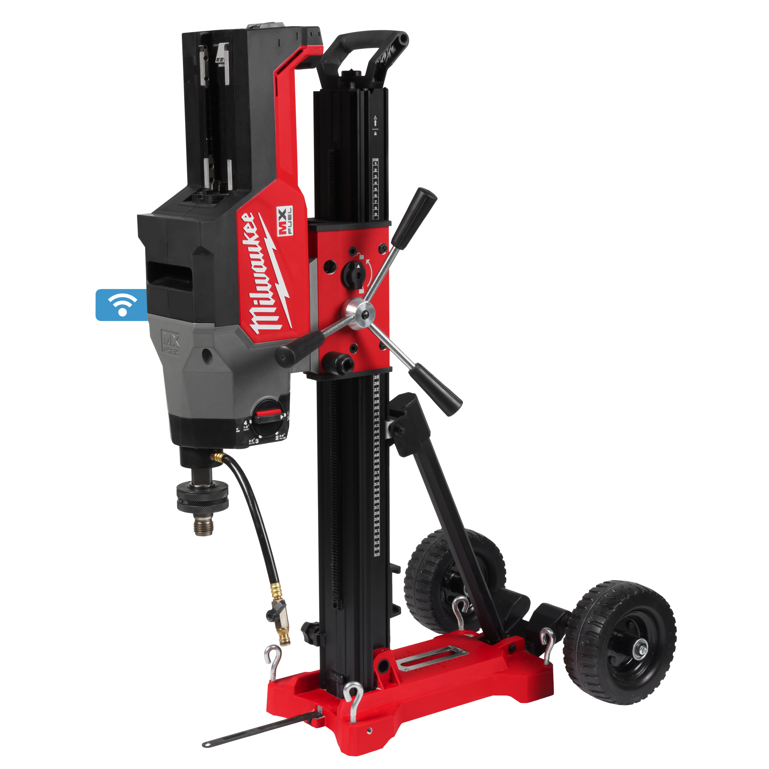 Milwaukee MX 4933493142 MXF DCD350 KIT-0 Carotatrice diamantata 350 mm 72 Volt incl. supporto per carotatrice