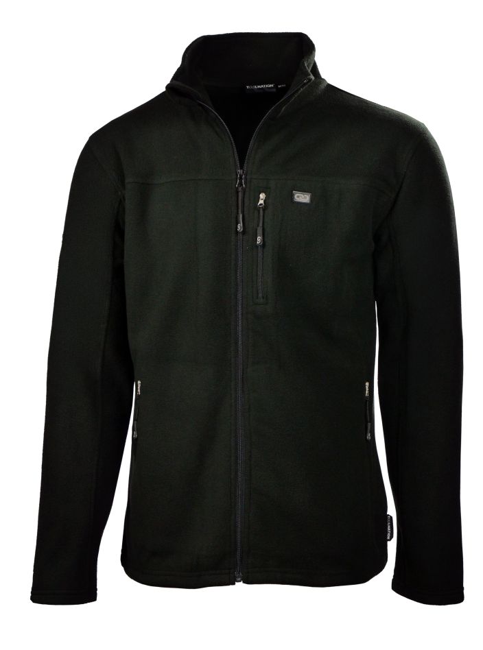 MPFY14002TON Felpa in pile polare nera