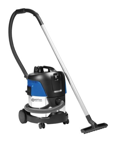 Nilfisk 107406602 AERO 21-01 PC INOX aspirapolvere compatto bagnato/asciutto