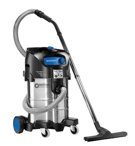 Nilfisk 107413593 Attix 40-01 PC INOX aspirapolvere compatto bagnato/asciutto