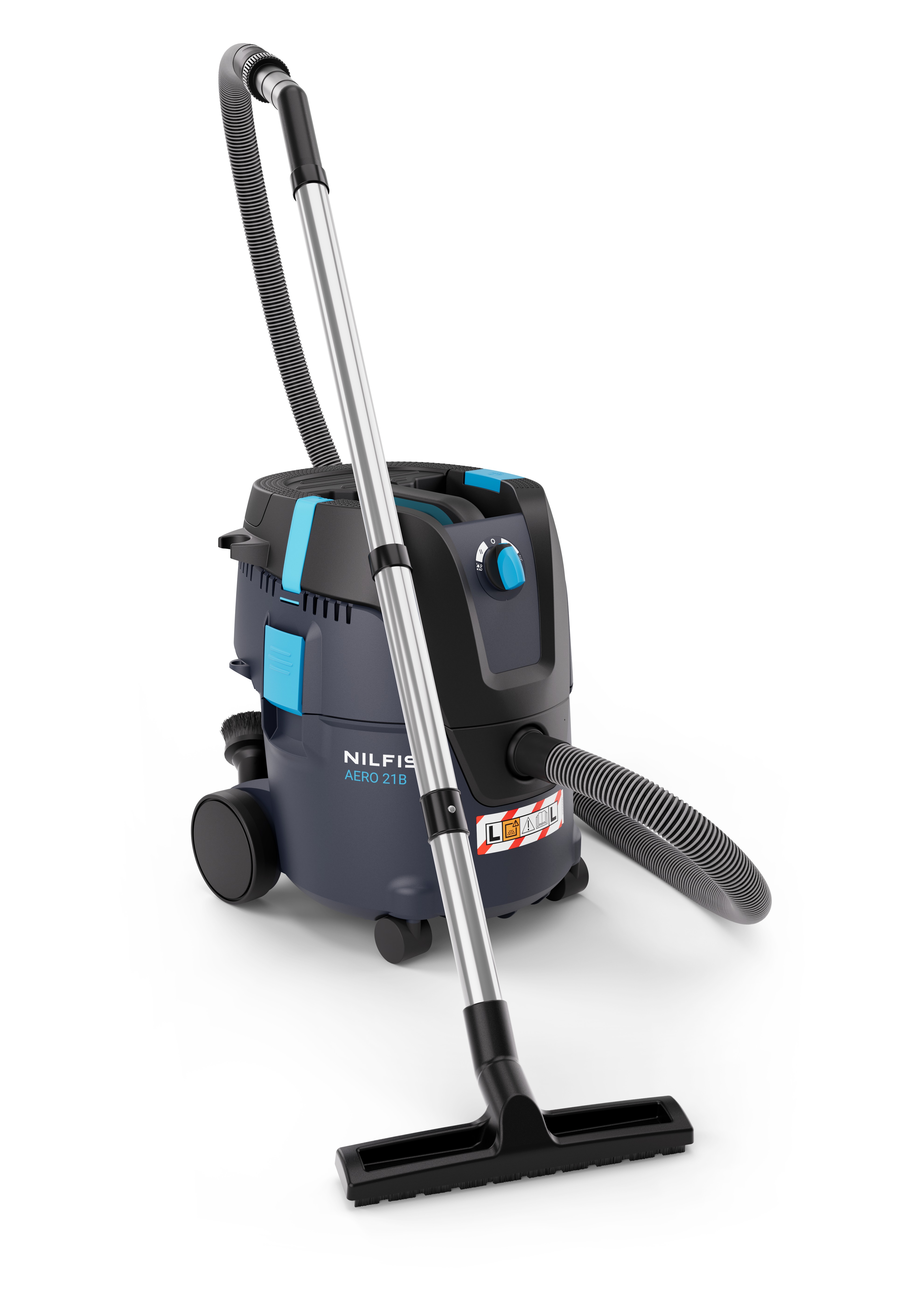 Nilfisk 107419700 AERO 21B-0L PC BP36V Aspirapolvere a batteria 36V 160W incl. 1x 6Ah e caricatore