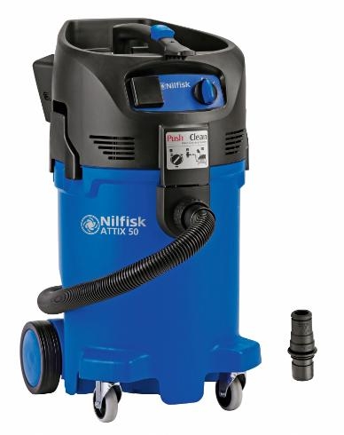 Nilfisk 107400412 Attix 50-21 PC Clean Room Aspiratore a umido e a secco