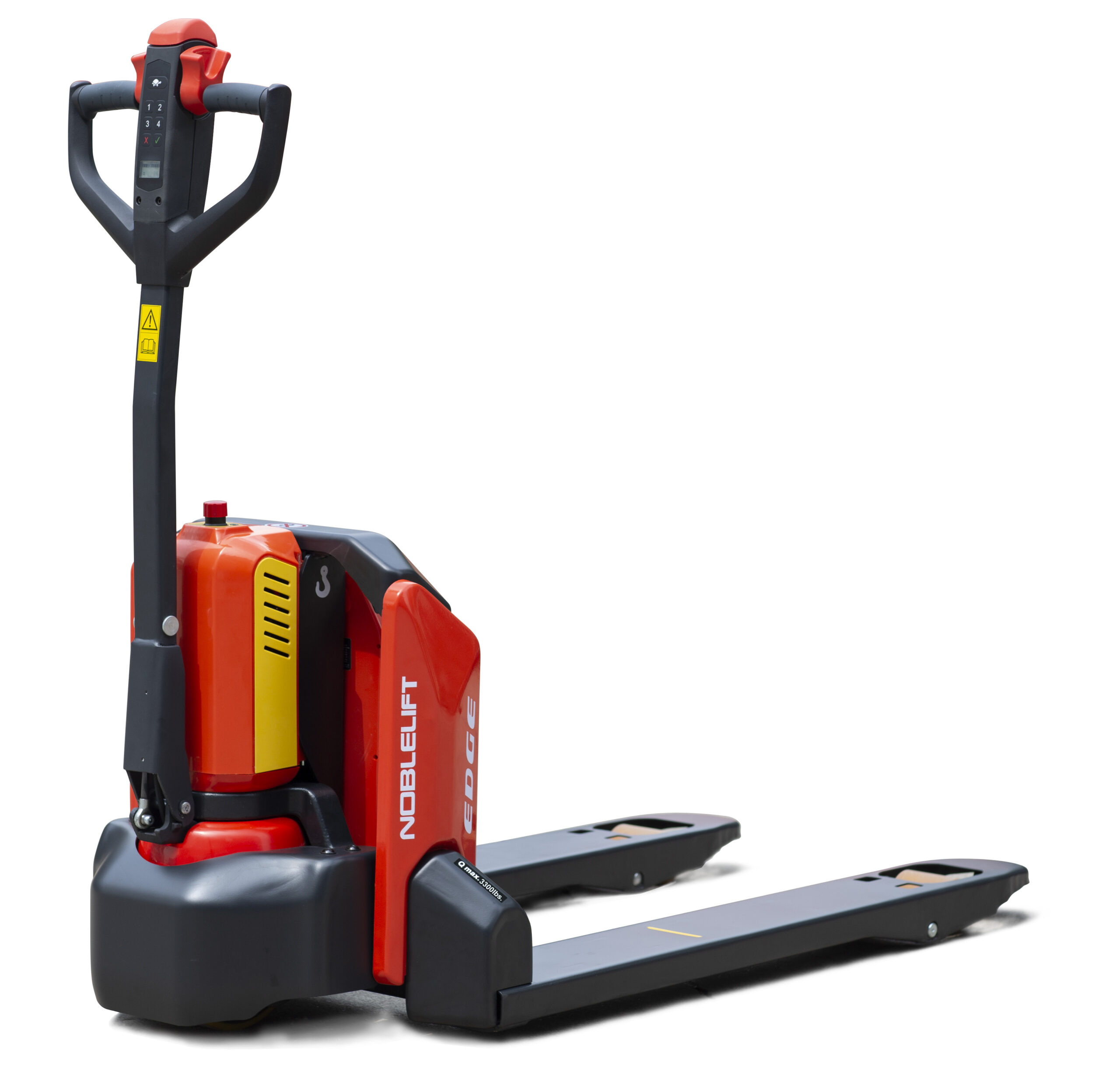 Noblelift PTE15N-EDGE Camion pompa elettrico Li-Ion 1500 kg in tandem 1150x540 mm Batteria 24V 36Ah e caricatore